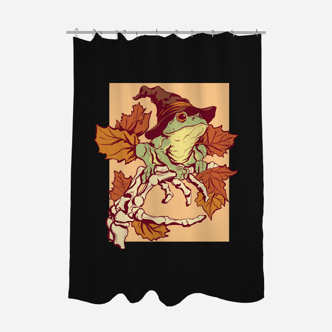 Witchy Frog-None-Polyester-Shower Curtain-fanfabio