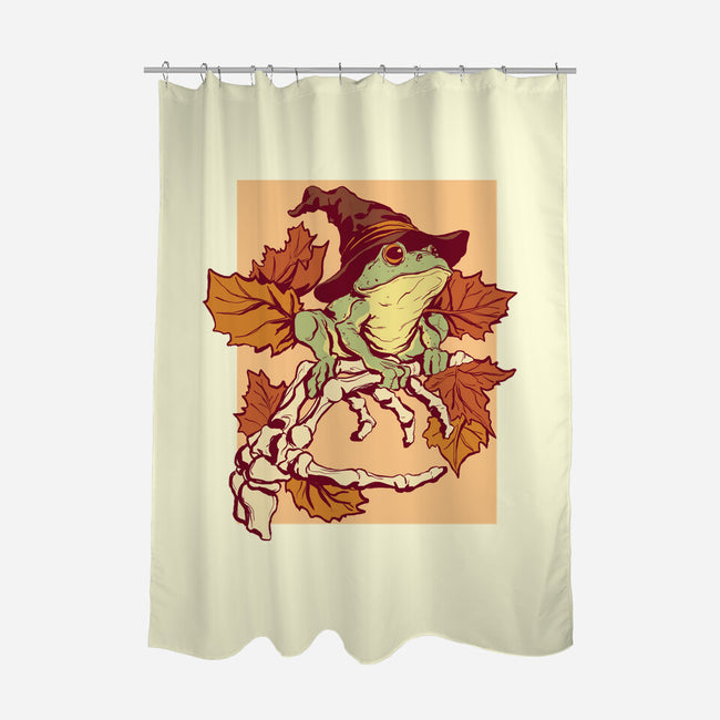 Witchy Frog-None-Polyester-Shower Curtain-fanfabio