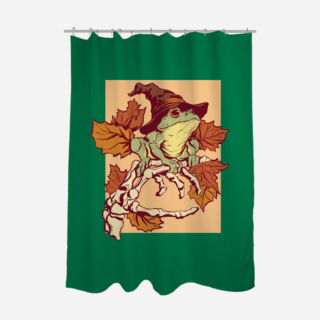 Witchy Frog-None-Polyester-Shower Curtain-fanfabio