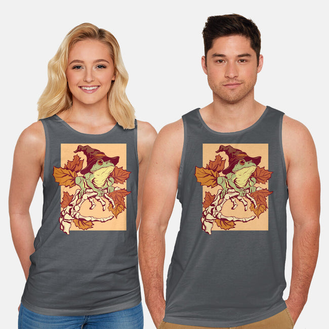 Witchy Frog-Unisex-Basic-Tank-fanfabio