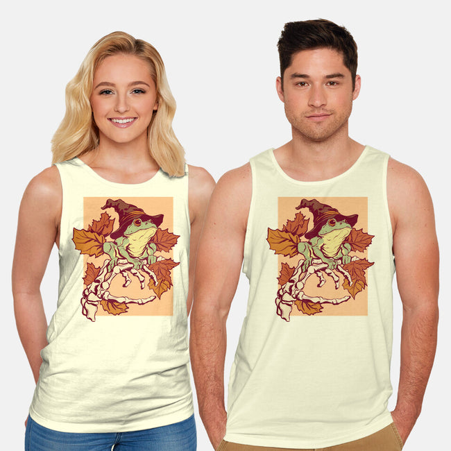 Witchy Frog-Unisex-Basic-Tank-fanfabio