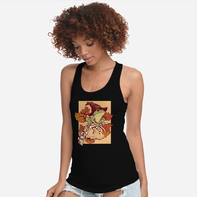 Witchy Frog-Womens-Racerback-Tank-fanfabio