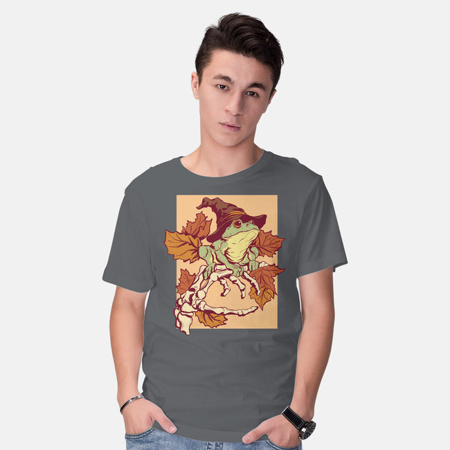 Witchy Frog-Mens-Basic-Tee-fanfabio