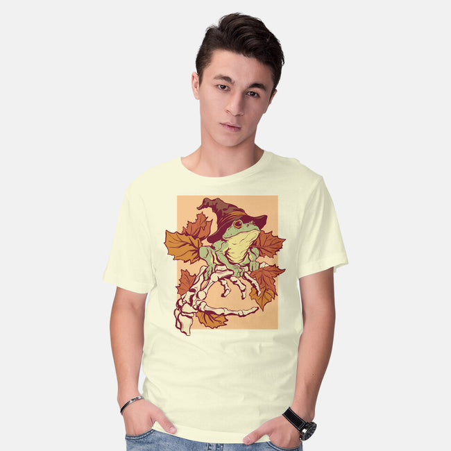 Witchy Frog-Mens-Basic-Tee-fanfabio