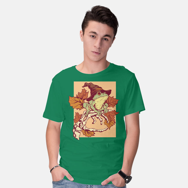 Witchy Frog-Mens-Basic-Tee-fanfabio