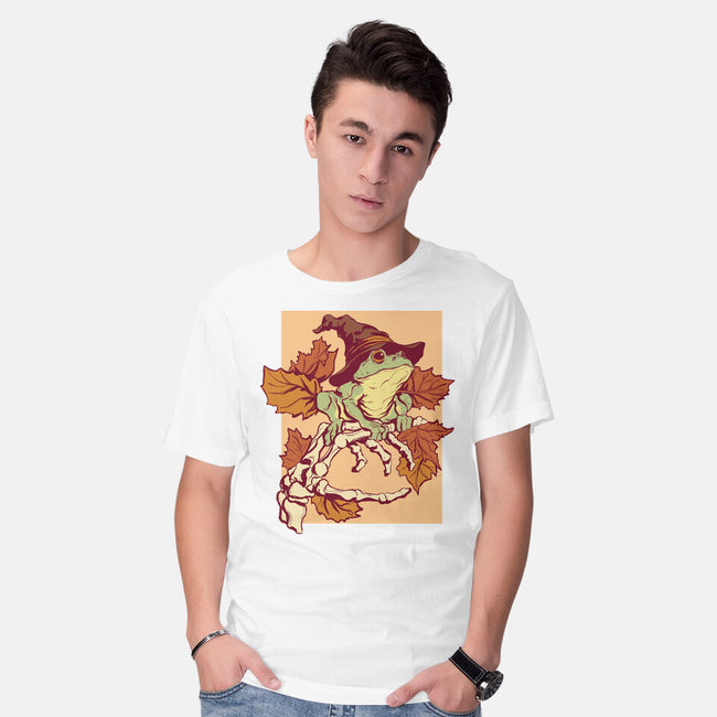 Witchy Frog-Mens-Basic-Tee-fanfabio