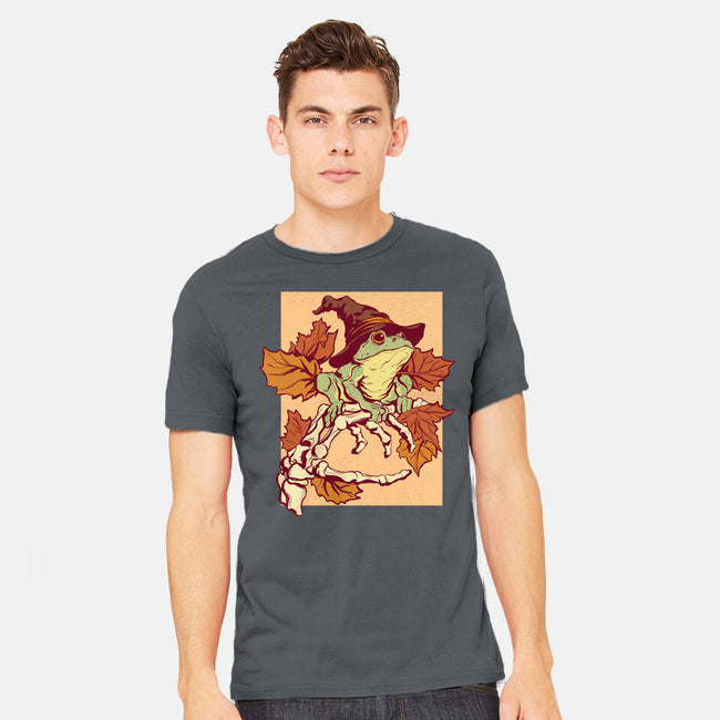 Witchy Frog-Mens-Heavyweight-Tee-fanfabio