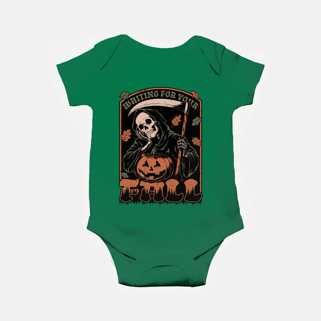 Grim Reaper Autumn-Baby-Basic-Onesie-Studio Mootant