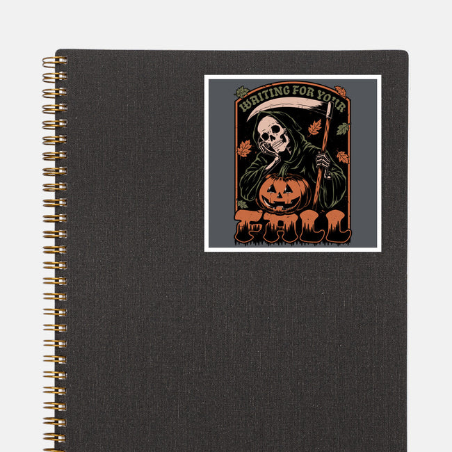 Grim Reaper Autumn-None-Glossy-Sticker-Studio Mootant
