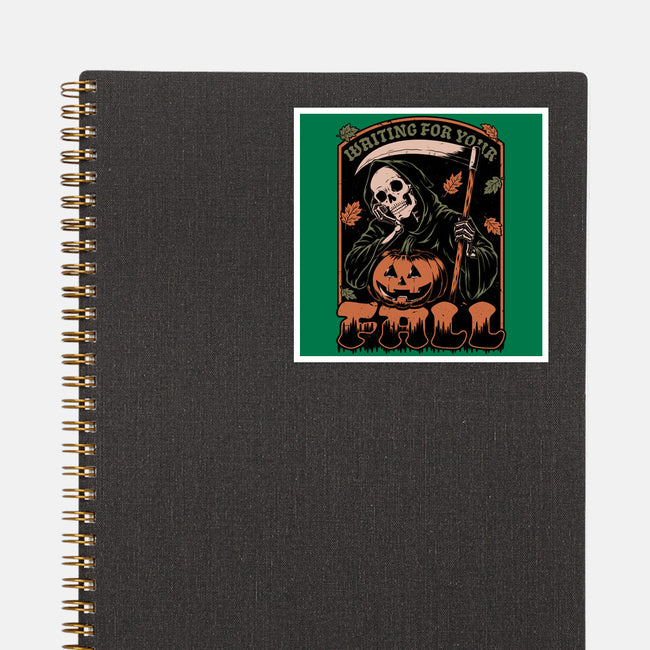 Grim Reaper Autumn-None-Glossy-Sticker-Studio Mootant