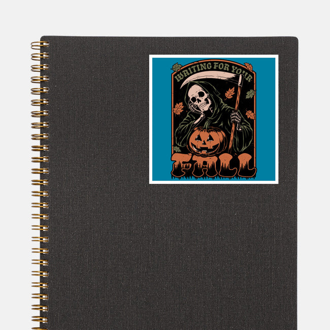 Grim Reaper Autumn-None-Glossy-Sticker-Studio Mootant