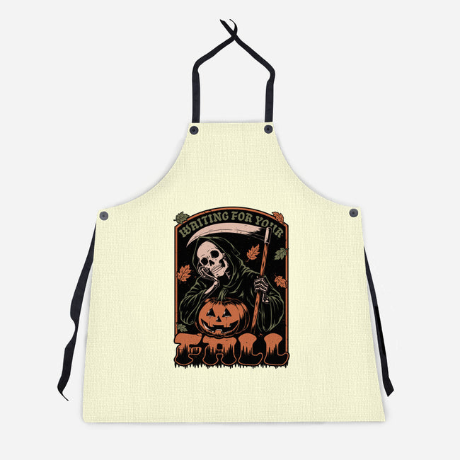 Grim Reaper Autumn-Unisex-Kitchen-Apron-Studio Mootant