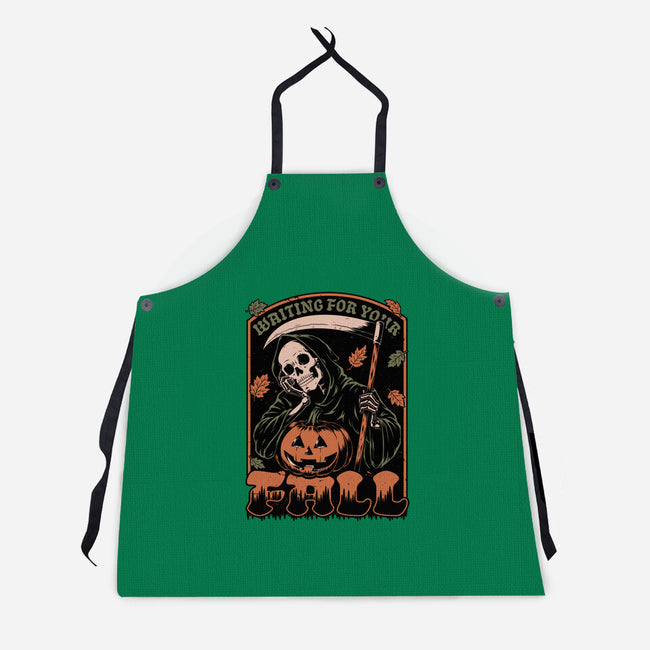Grim Reaper Autumn-Unisex-Kitchen-Apron-Studio Mootant