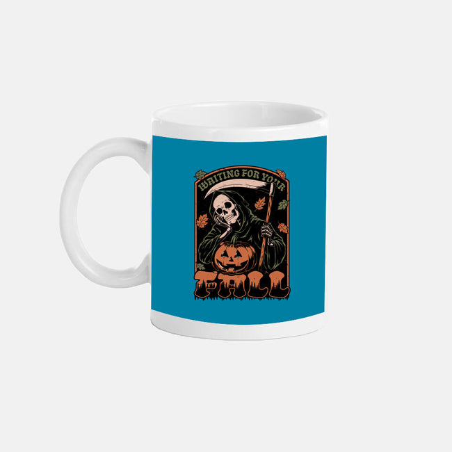 Grim Reaper Autumn-None-Mug-Drinkware-Studio Mootant