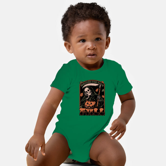 Grim Reaper Autumn-Baby-Basic-Onesie-Studio Mootant