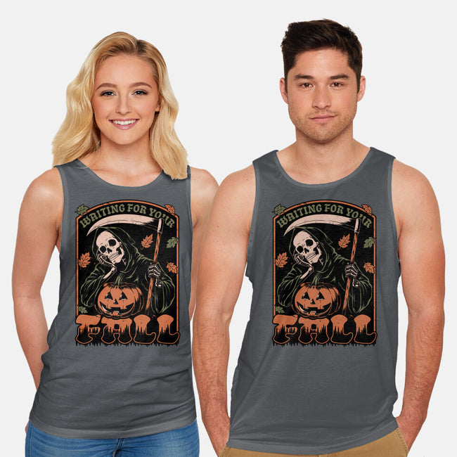 Grim Reaper Autumn-Unisex-Basic-Tank-Studio Mootant
