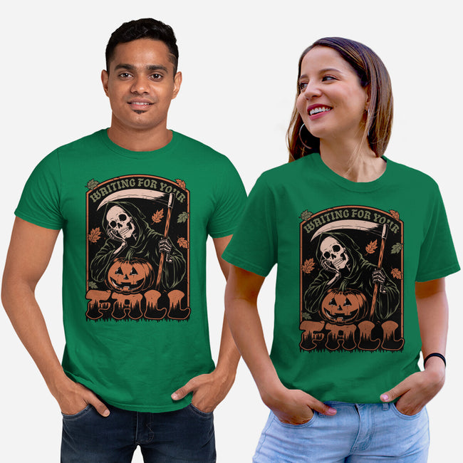 Grim Reaper Autumn-Unisex-Basic-Tee-Studio Mootant