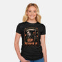 Grim Reaper Autumn-Womens-Fitted-Tee-Studio Mootant