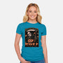 Grim Reaper Autumn-Womens-Fitted-Tee-Studio Mootant