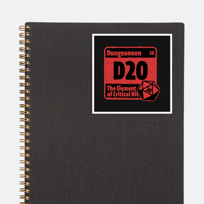 Element Of Dungeon RPG-None-Glossy-Sticker-Studio Mootant