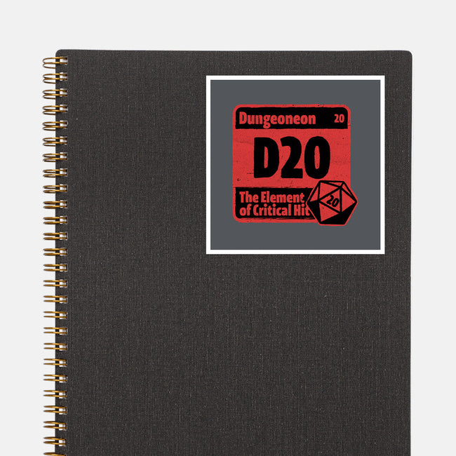 Element Of Dungeon RPG-None-Glossy-Sticker-Studio Mootant