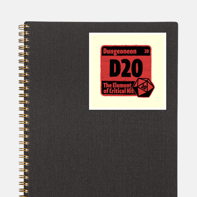 Element Of Dungeon RPG-None-Glossy-Sticker-Studio Mootant