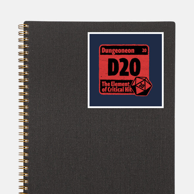 Element Of Dungeon RPG-None-Glossy-Sticker-Studio Mootant