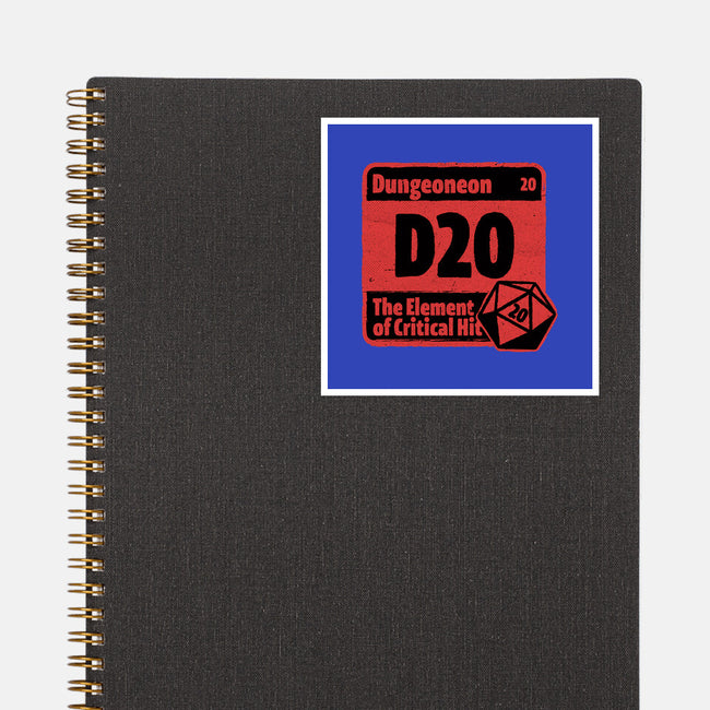 Element Of Dungeon RPG-None-Glossy-Sticker-Studio Mootant