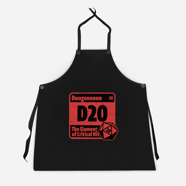 Element Of Dungeon RPG-Unisex-Kitchen-Apron-Studio Mootant