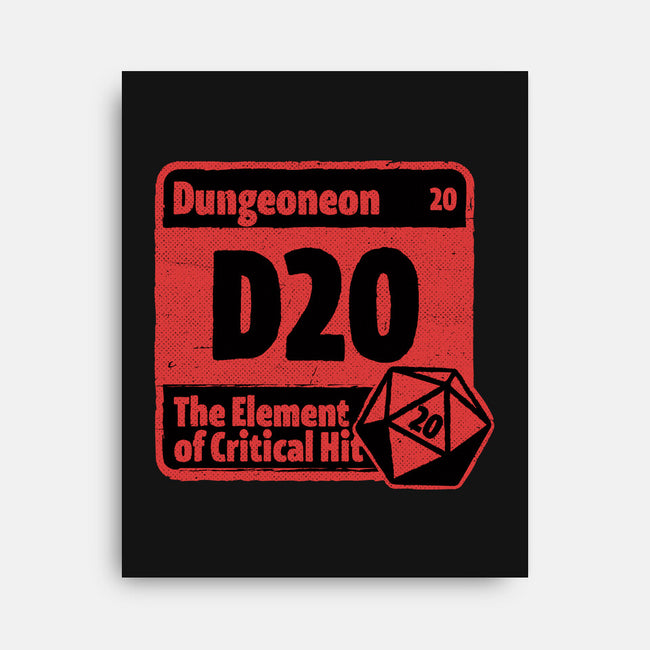 Element Of Dungeon RPG-None-Stretched-Canvas-Studio Mootant