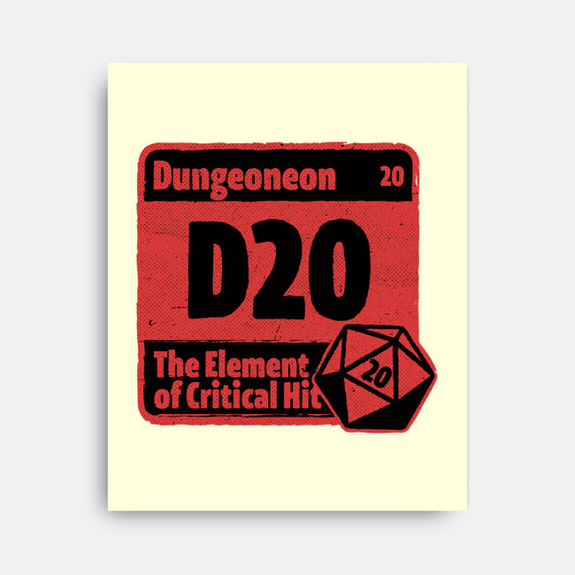 Element Of Dungeon RPG-None-Stretched-Canvas-Studio Mootant