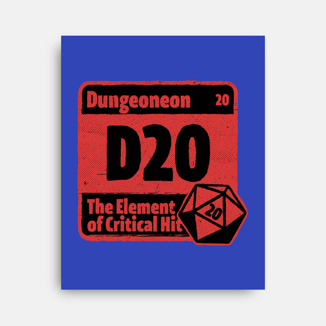 Element Of Dungeon RPG-None-Stretched-Canvas-Studio Mootant