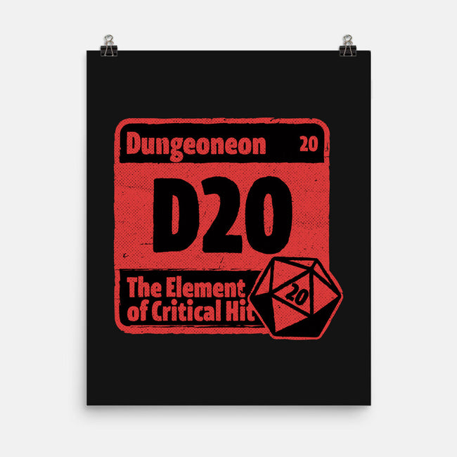 Element Of Dungeon RPG-None-Matte-Poster-Studio Mootant