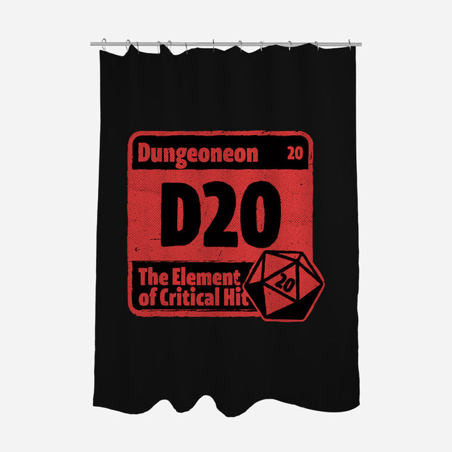 Element Of Dungeon RPG-None-Polyester-Shower Curtain-Studio Mootant