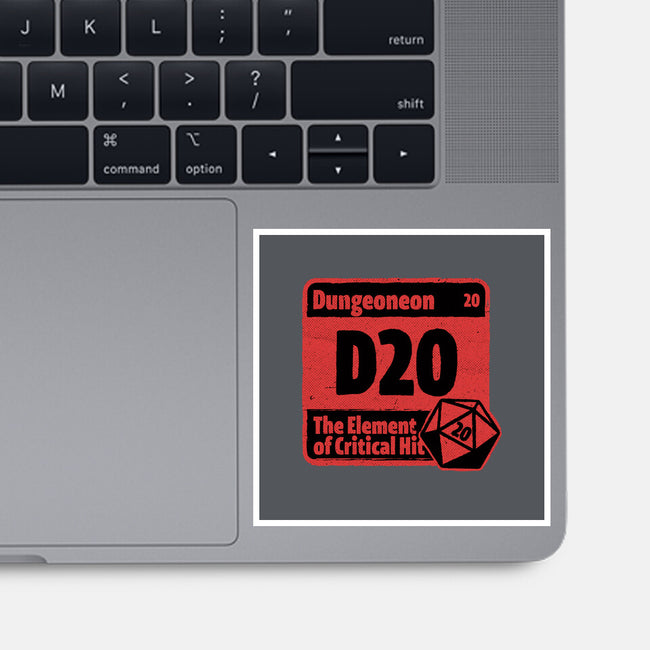 Element Of Dungeon RPG-None-Glossy-Sticker-Studio Mootant