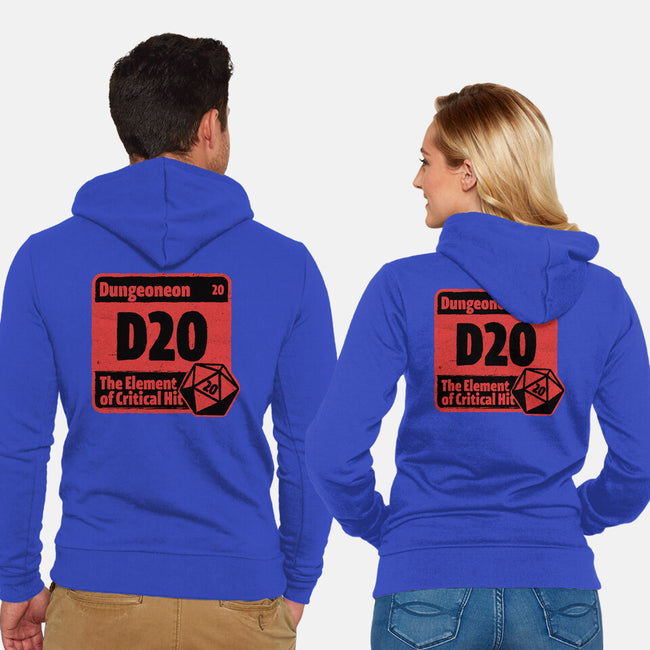Element Of Dungeon RPG-Unisex-Zip-Up-Sweatshirt-Studio Mootant
