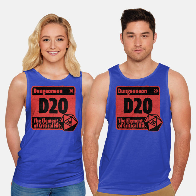 Element Of Dungeon RPG-Unisex-Basic-Tank-Studio Mootant