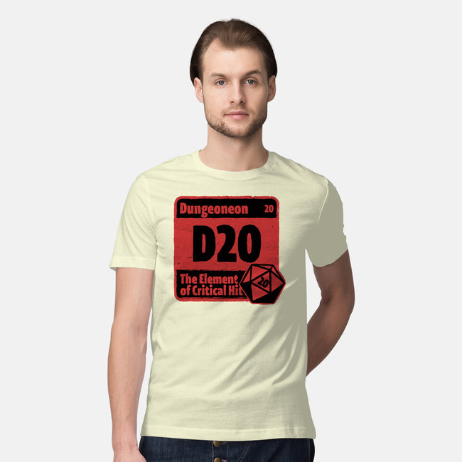 Element Of Dungeon RPG-Mens-Premium-Tee-Studio Mootant