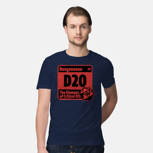 Element Of Dungeon RPG-Mens-Premium-Tee-Studio Mootant
