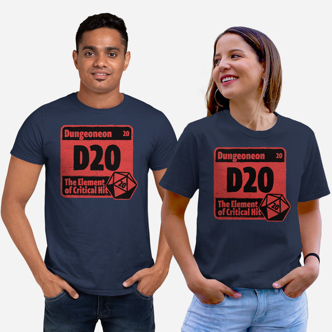 Element Of Dungeon RPG-Unisex-Basic-Tee-Studio Mootant