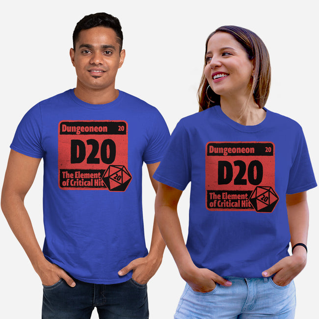 Element Of Dungeon RPG-Unisex-Basic-Tee-Studio Mootant