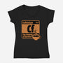 Element Of Coffee-Womens-V-Neck-Tee-Studio Mootant
