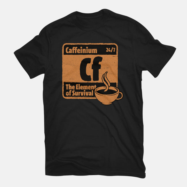 Element Of Coffee-Womens-Basic-Tee-Studio Mootant