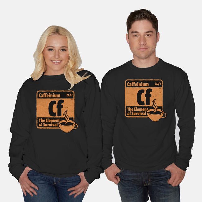 Element Of Coffee-Unisex-Crew Neck-Sweatshirt-Studio Mootant