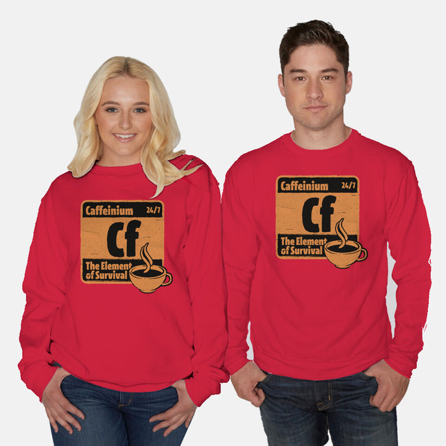 Element Of Coffee-Unisex-Crew Neck-Sweatshirt-Studio Mootant