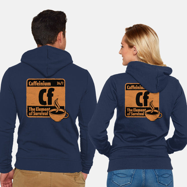 Element Of Coffee-Unisex-Zip-Up-Sweatshirt-Studio Mootant