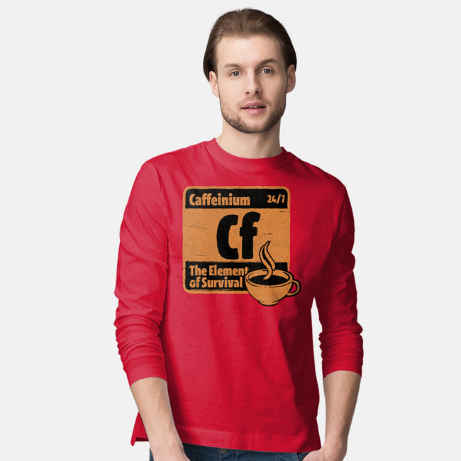 Element Of Coffee-Mens-Long Sleeved-Tee-Studio Mootant