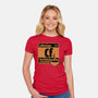 Element Of Coffee-Womens-Fitted-Tee-Studio Mootant