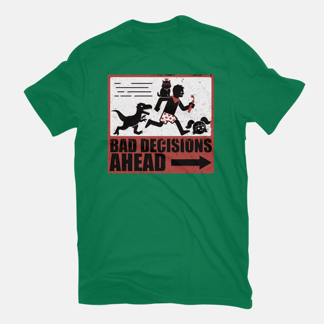 Dungeon Crawler Bad Decisions-Womens-Basic-Tee-Studio Mootant