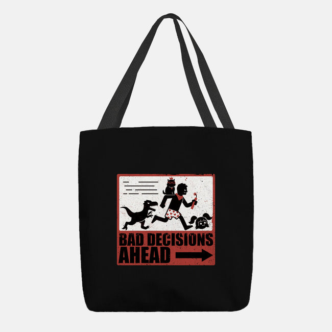 Dungeon Crawler Bad Decisions-None-Basic Tote-Bag-Studio Mootant
